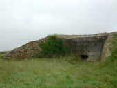 Bunker - casemate de type 623 avec créneau blindé pour mitrailleuse (A 35/24), Énez Vihan (Landéda)