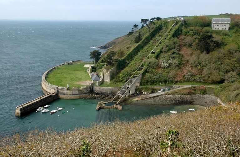 Fort du Mengant : batteries haute et basse (Plouzané)
