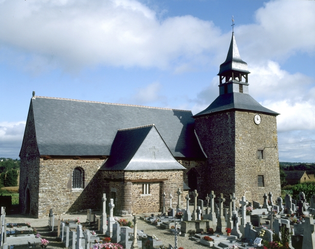 Prieuré (prieuré cure) puis église paroissiale Saint-Guillaume (Saint-Gonlay)