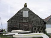 Entrepôt commercial : cabane de mareyeur dite cabane Le Dé, le Sillon (Camaret-sur-Mer)