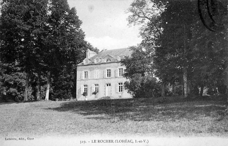Demeure dite château du Rocher (Guipry fusionnée en Guipry-Messac en 2016) - ancienne enquête thématique régionale Inventaire des châteaux du 19e siècle en Bretagne