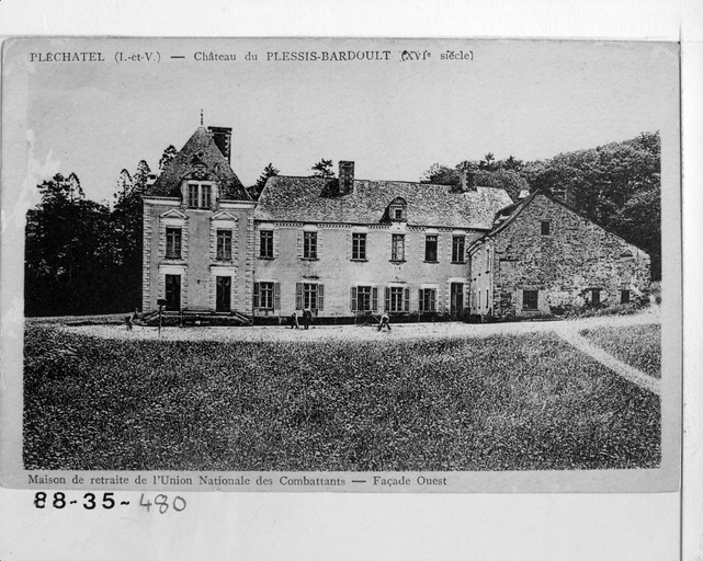 Château, le Plessis Bardoul (Pléchâtel)