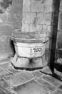 Fonts baptismaux, chapelle Saint Lubin (Kergrist-Moëlou)