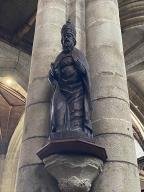 Statue : Saint Cornély, église Saint-Armel (Ploërmel)
