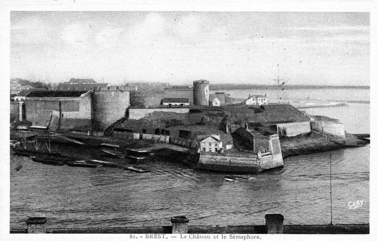 Château de Brest, boulevard de la Marine (Brest)