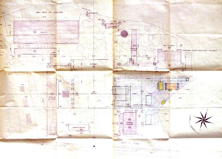 Gymnase-piscine du lycée Félix Le Dantec, rue des Cordiers (Lannion)