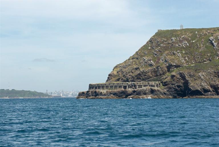 Batterie de Cornouaille, pointe de Cornouaille (Roscanvel)