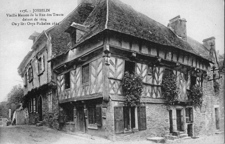 Maison, 7 rue des Trente (Josselin)
