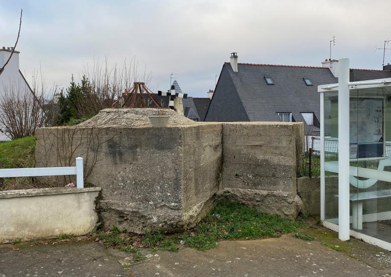 Poste d'observation dit Tobrouk, rue de Paris (Hennebont)