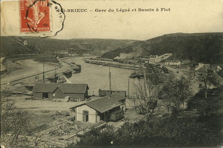Les voies ferrées du port de Saint-Brieuc-Le Légué (Saint-Brieuc ; Plérin-sur-Mer) TRAVAIL EN COURS