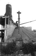 Croix monumentale, Run ar Groaz (Bégard)