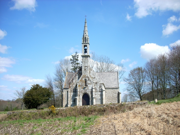 Chapelle Saint-Gilles, à l'est de Kernescop (Riec-sur-Belon)