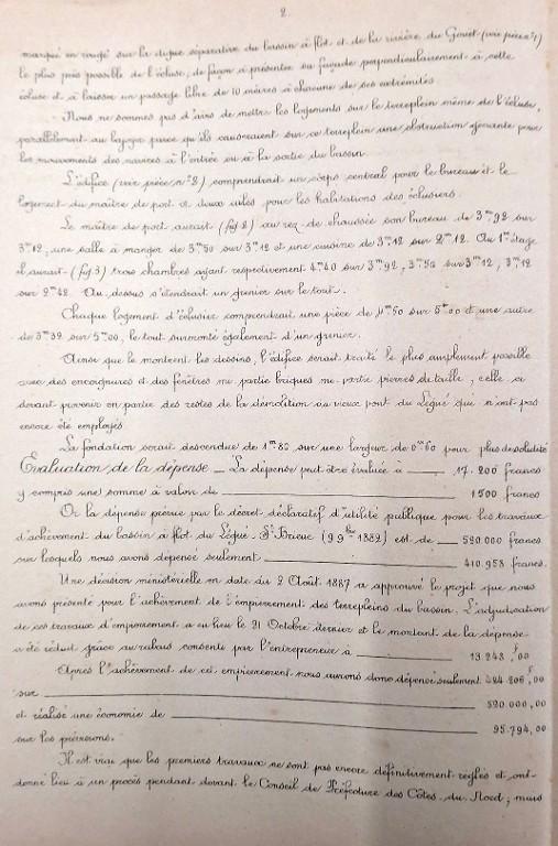 Maison dite des éclusiers, L'île Sèche (Saint-Brieuc)
