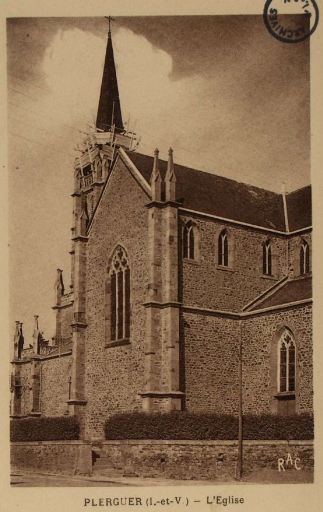 Eglise paroissiale Sainte-Trinité, Saint-Augustin (Plerguer)