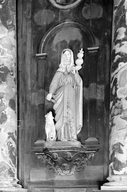 Statue (d'applique, petite nature) : sainte Geneviève, église Paroissiale Saint Pierre (Plouguernével)