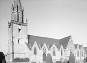 Eglise paroissiale Notre-Dame-de-la-Joie, place Bourdonnaye (Pontivy)