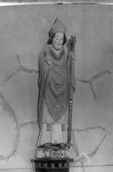 Statue (d'applique, petite nature) : saint Etienne, église Paroissiale Saint Pierre (Plouguernével)