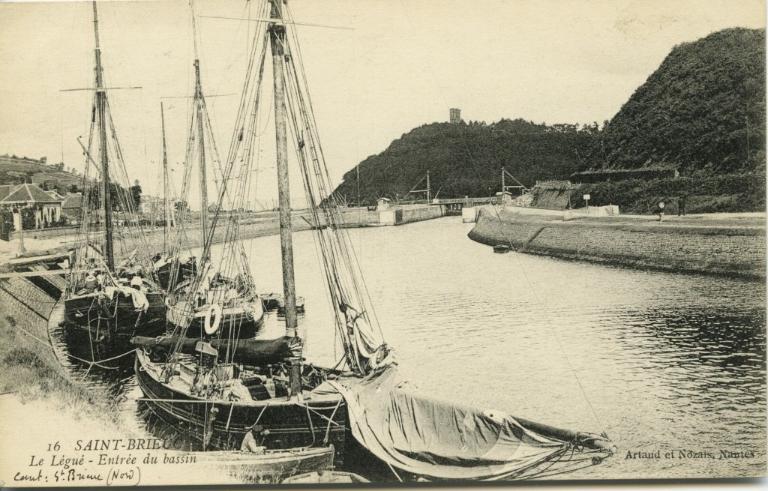 Le site d'écluse du port du Légué (Saint-Brieuc)