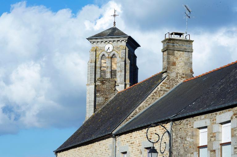 Eglise paroissiale Saint-Ouen (Saint-Ouen-la-Rouërie fusionnée en Val-Couesnon en 2019)