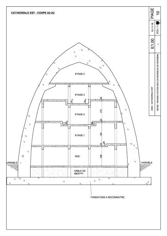 Dom-bunker Est dit "T5" puis entrepôt, aire de réparation navale, port de pêche de Keroman (Lorient)