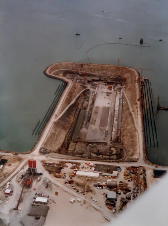 Forme de radoub n°3, quais de réparation n°4 et 5, port de commerce (Brest)