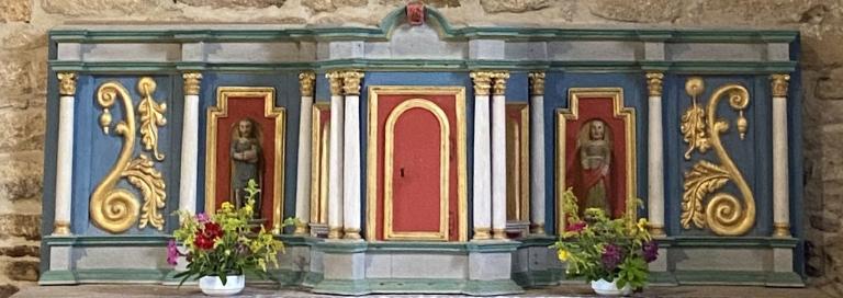 Tabernacle 1, église Saint-Servais (Saint-Servant-sur-Oust)