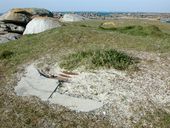 Bunker dit Tobruk-Stand pour tourelle de char, Kerlouarn (Kerlouan)
