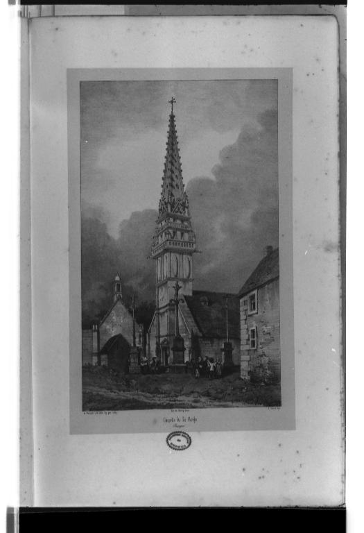 Enclos paroissial et église saint-Yves (La Roche-Maurice)