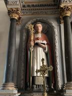 Statue : Saint Maurice, église Saint-Samson (Helléan)
