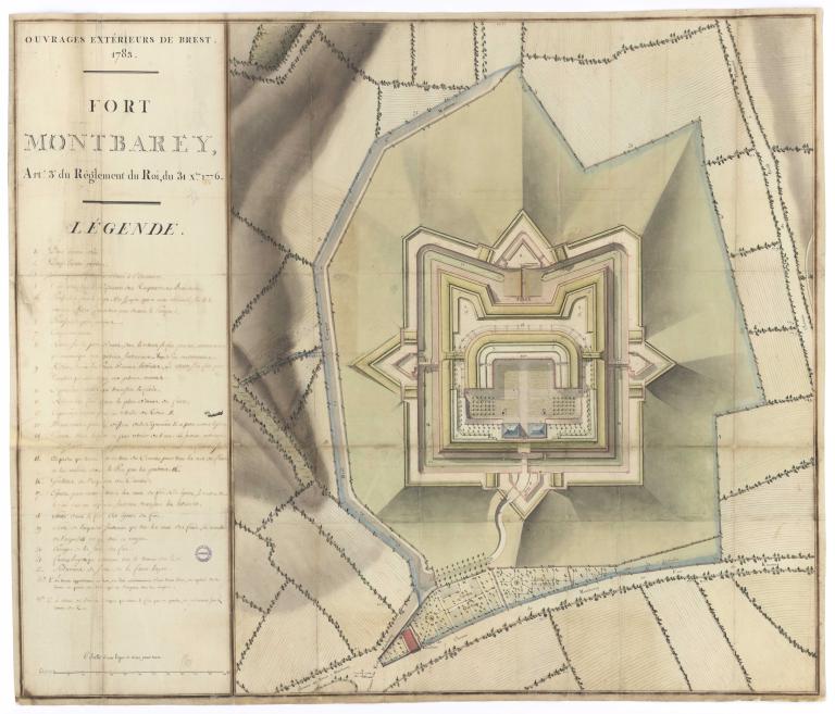 Fort Montbarey, Allée de Bir Hakeim (Brest)