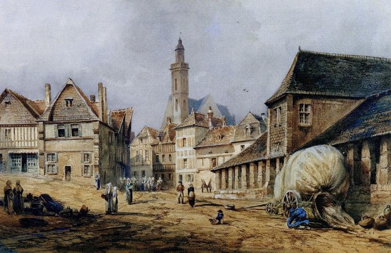 Maisons en pan de bois disparues d'Auray