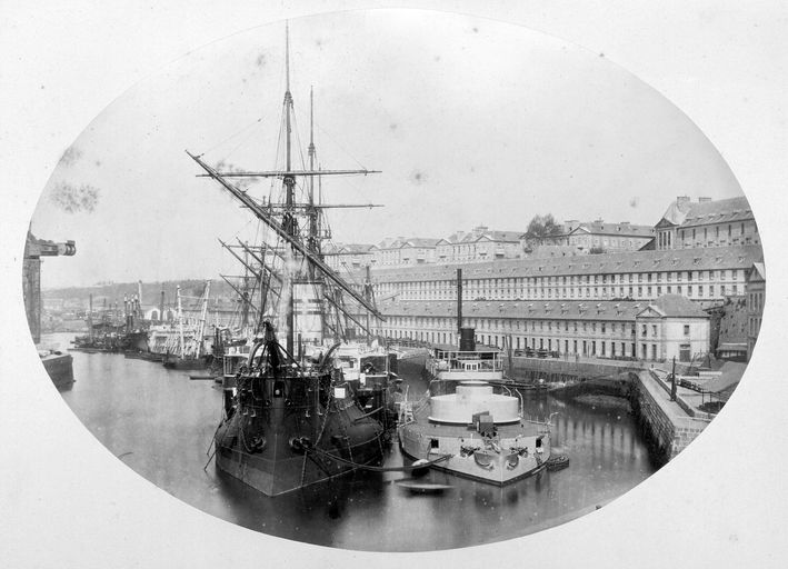 Corderies basse et haute, Arsenal (Brest)