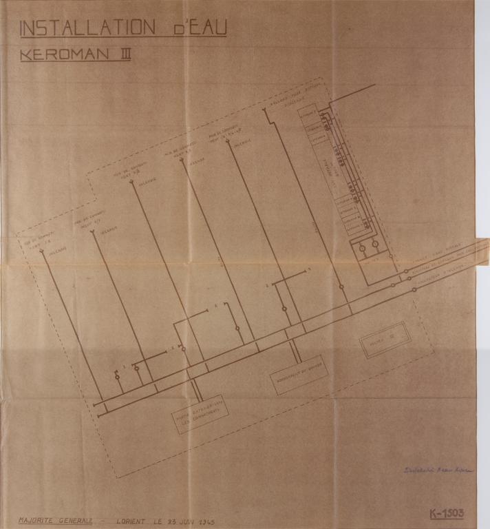 Alvéole D, bunker Keroman III dit "KIII" (Lorient)
