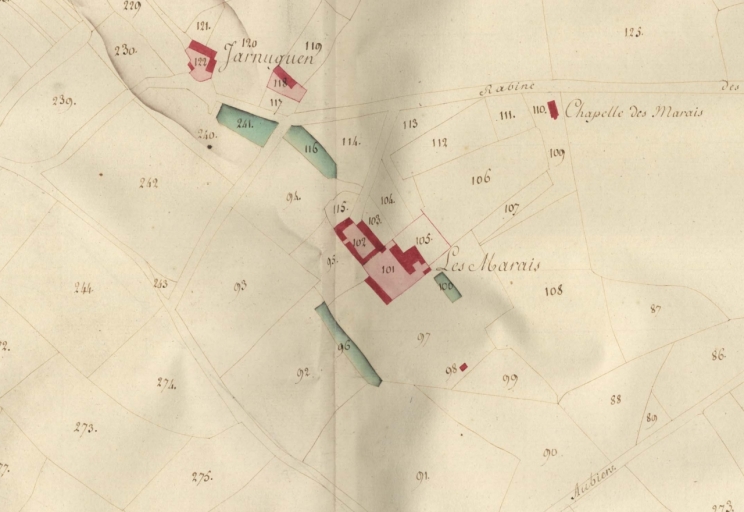 Château des Marais, route des Grèves, les Marais (Hillion)