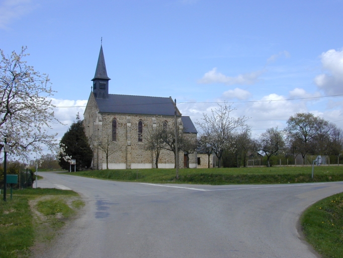 Chapelle frairienne Sainte-Anne et Saint-Julien, la Heinrière (Domalain)