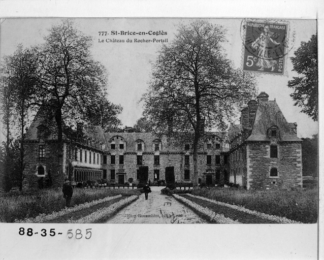 Château du Rocher-Portail (Saint-Brice-en-Coglès fusionnée en Maen Roch en 2017)