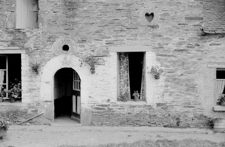 Les maisons et les fermes sur la commune de Sérent