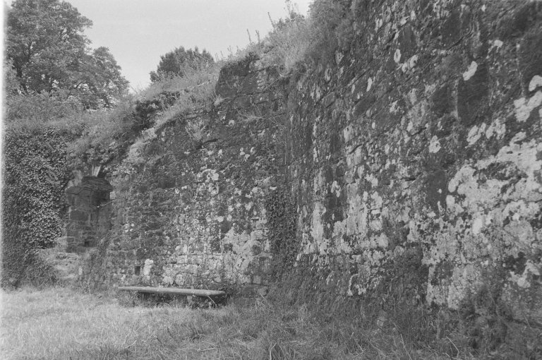 Restes du Vieux-Château, place du Château (Hédé)