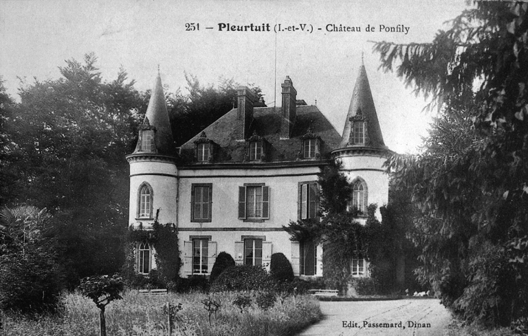 Château dit du Pont Phily, établissement scolaire, Kergoat (Pleurtuit)