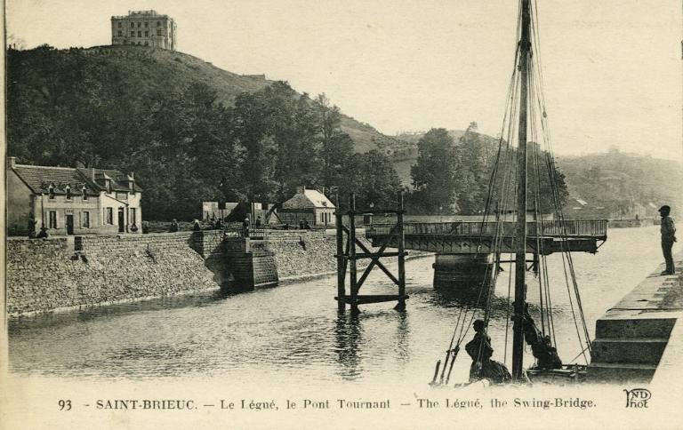 Pont tournant, port du Légué (Saint-Brieuc) TRAVAIL EN COURS