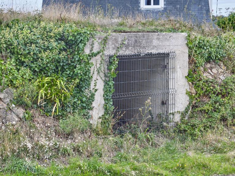 Bunker-abri pour citerne à eau, rue Aristide Baudry, La Guette (Pléneuf-Val-André)