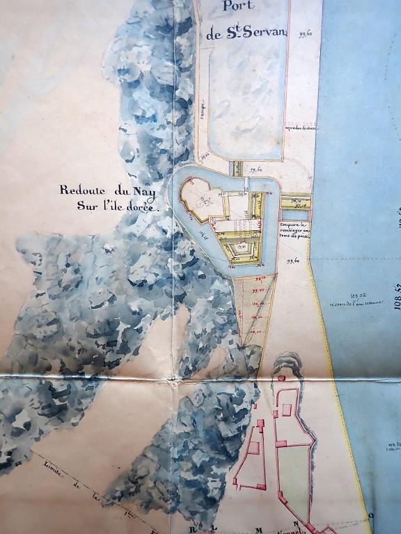 Fort du Naye puis ensemble fortifié (Ra 226) (dossier en cours), Le Naye (Saint-Malo)