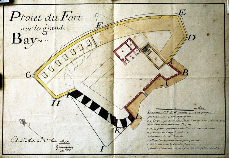 Les forts et tours d'artillerie