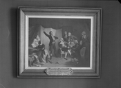 Tableau (tableau de chevalet) : Rouget de l'Isle chantant la marseillaise, Hôtel de ville (Fougères)